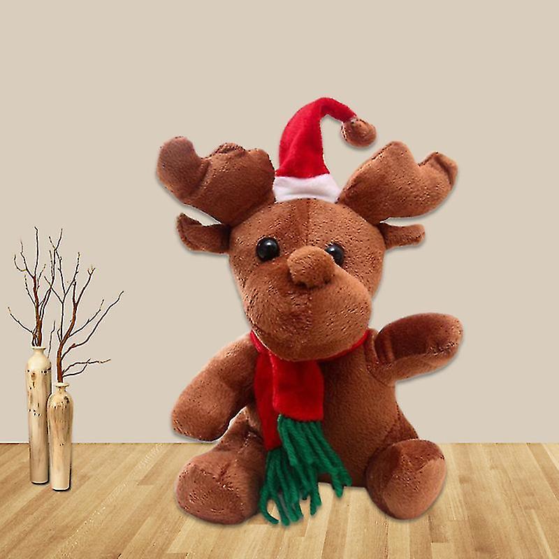 Foto 3 pulgar | Venta Internacional - Muñeco De Peluche De Peluche Con Dibujos Animados De Renos Para Niños