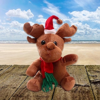 Foto 3 | Venta Internacional - Muñeco De Peluche De Peluche Con Dibujos Animados De Renos Para Niños