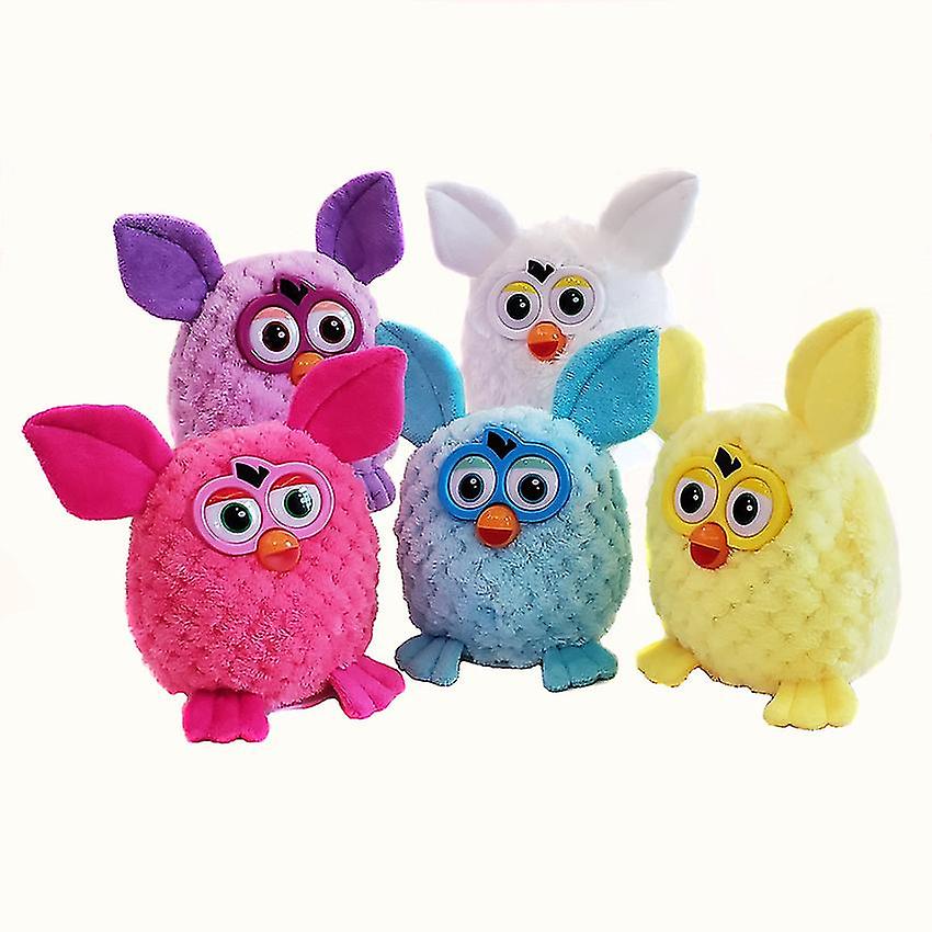 Foto 4 pulgar | Venta Internacional - Peluche Con Forma De Búho Eléctrico Parlante Furby Elf, 13 Cm De Altura