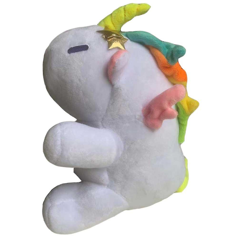 Foto 4 pulgar | Venta Internacional - Peluche de Unicornio con Luces Led Intermitentes 25 cm