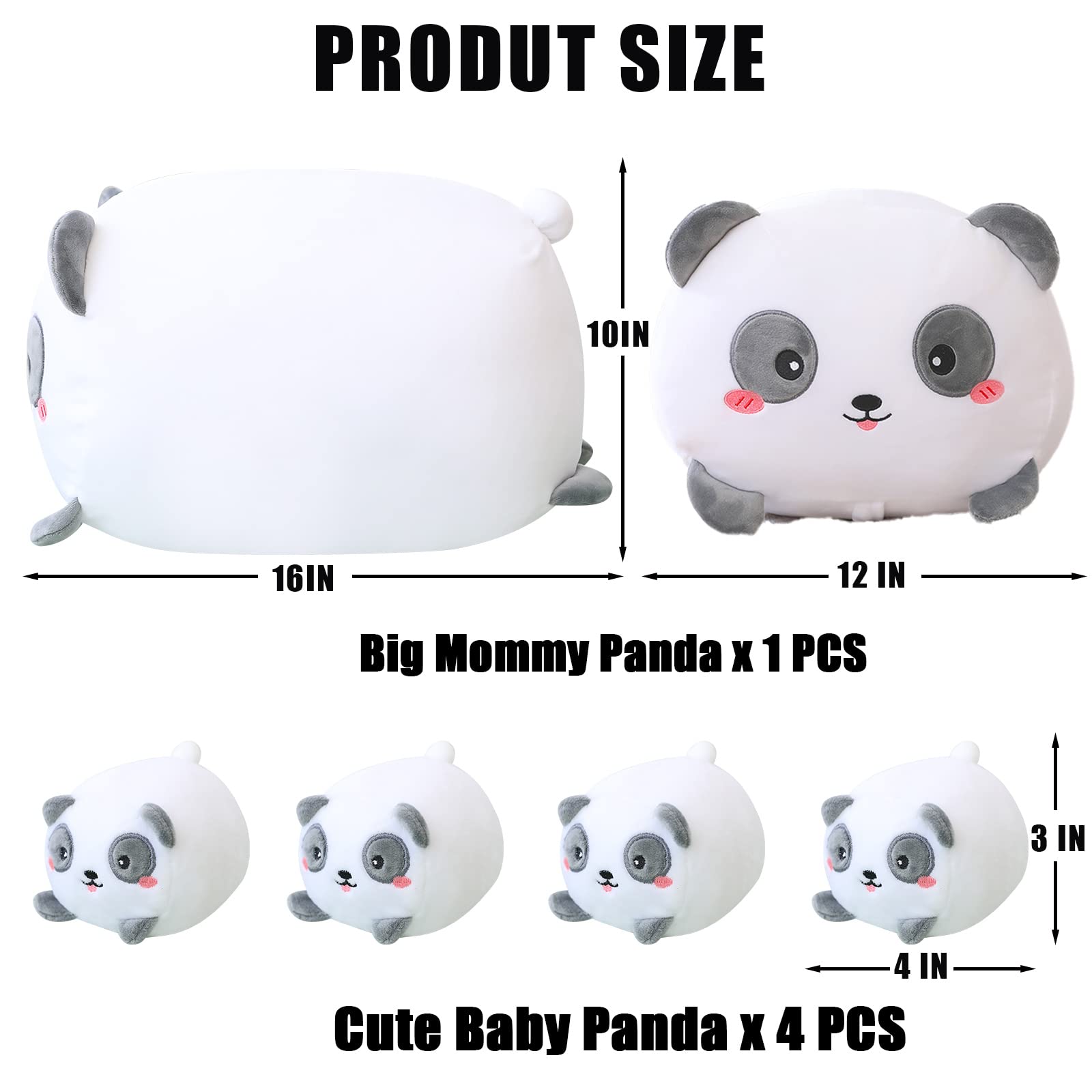 Foto 8 pulgar | Venta Internacional-Peluche Sqeqe de Panda