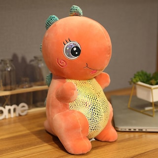 Foto 2 | Venta Internacional-Peluche Naranja de Dinosaurio