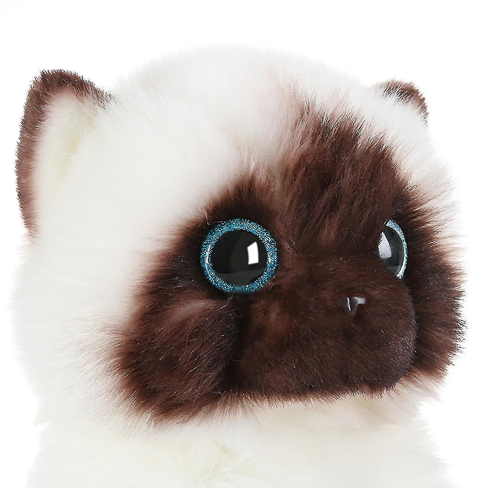 Foto 6 pulgar | Venta Internacional - Muñeco de Peluche en forma de Gato Siamés 20 cm