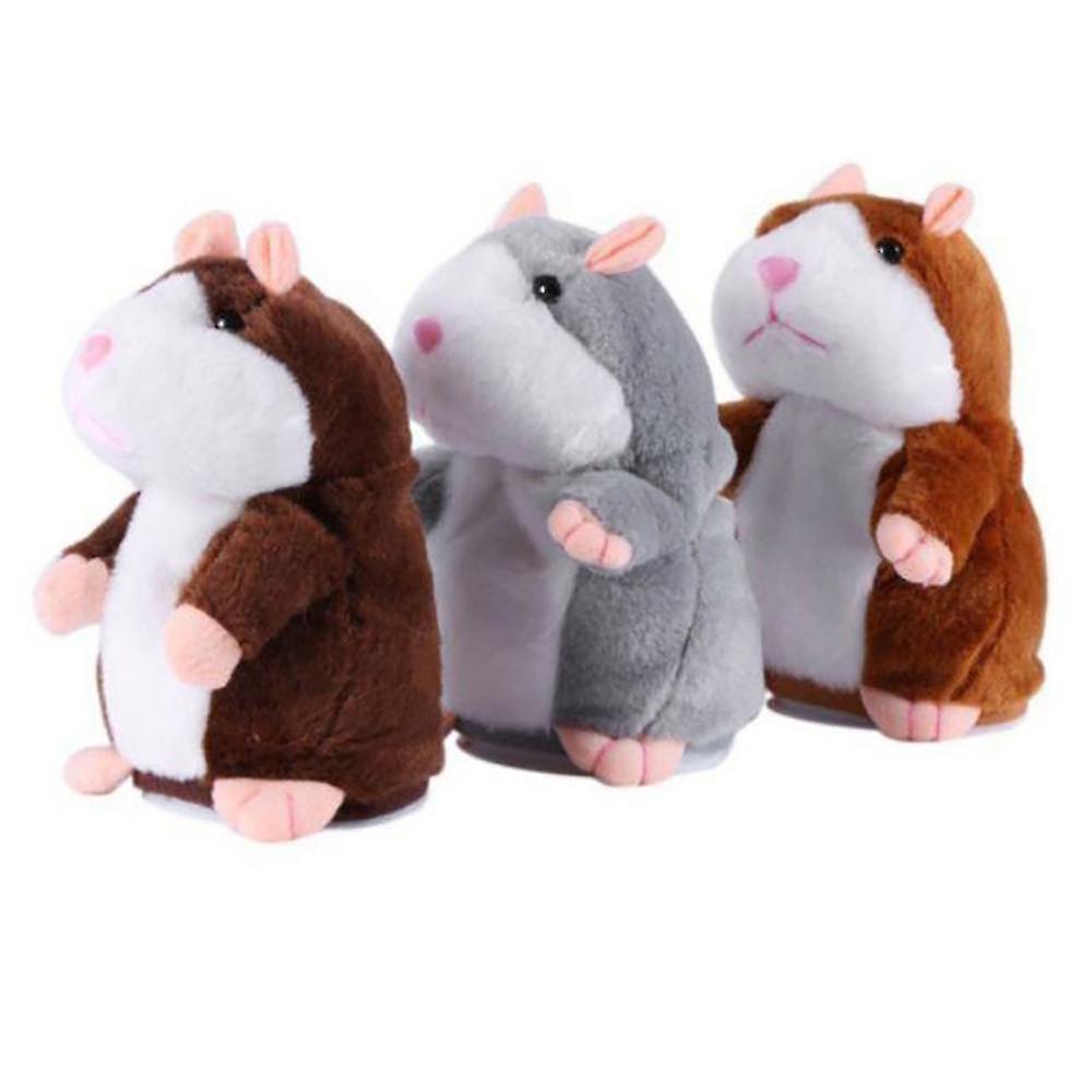 Foto 6 pulgar | Juguete de Peluche Talking Hamster Electrónico para Niños - Divertido y Fácil de Usar