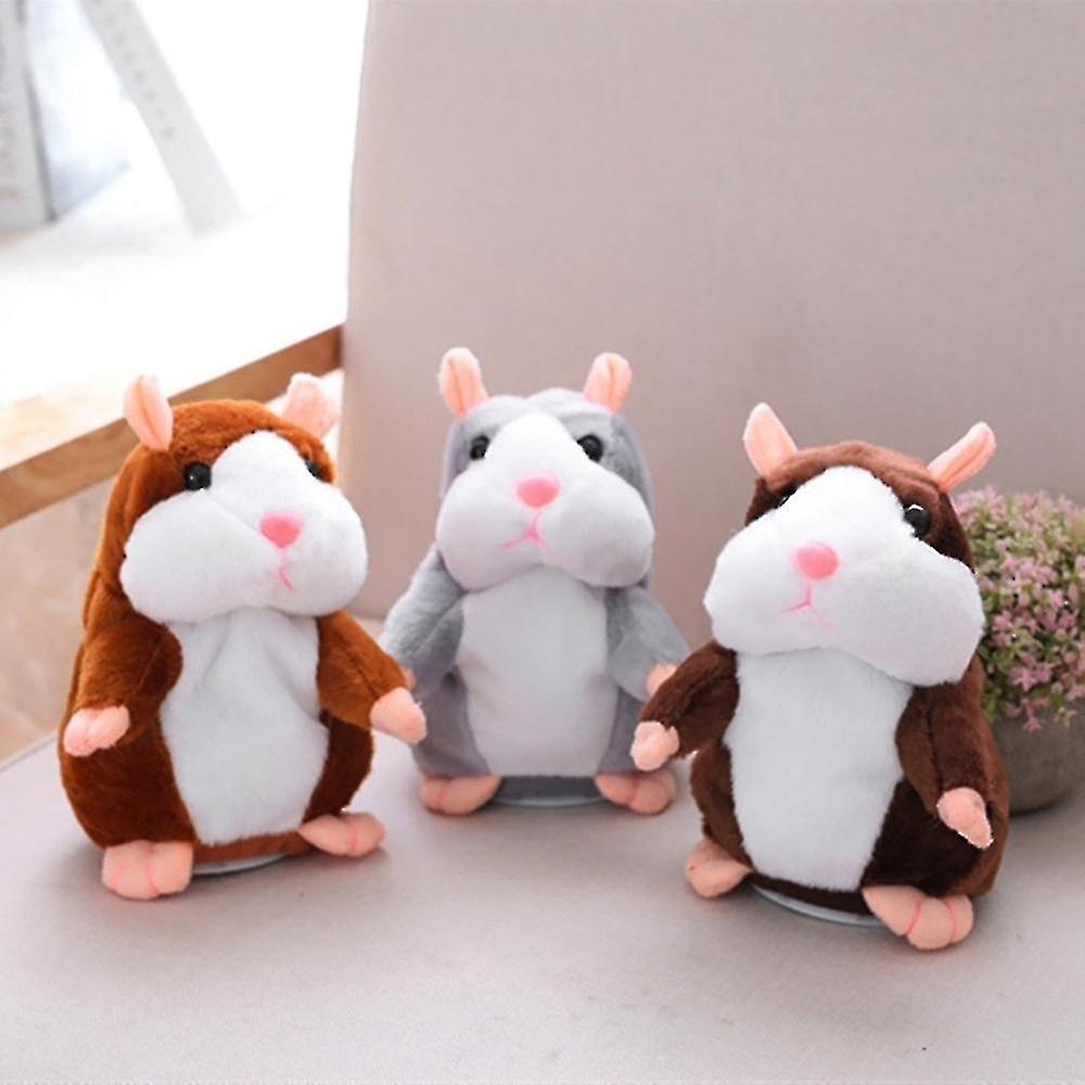 Foto 5 pulgar | Juguete de Peluche Talking Hamster para Niños - Divertida Mascota que Imita el Habla