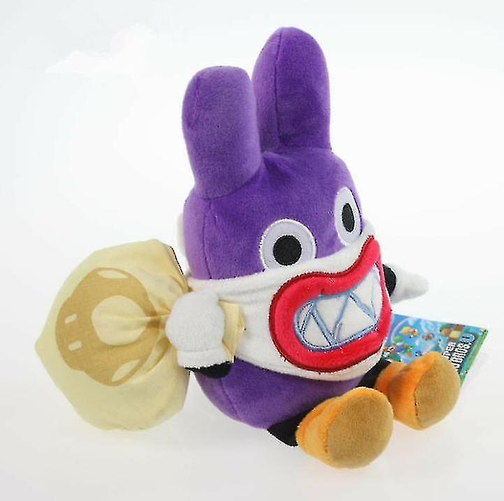 Foto 3 pulgar | Peluche Super Mario Bros U Thief Nabbit Rabbit de 19 cm - Regalo de Navidad