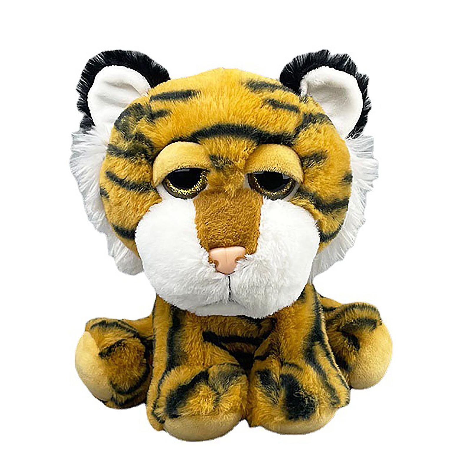 Foto 2 pulgar | Peluche de Tigre de 22 cm de Alta Calidad y Suave al Tacto - Amarillo para Niños y Adultos