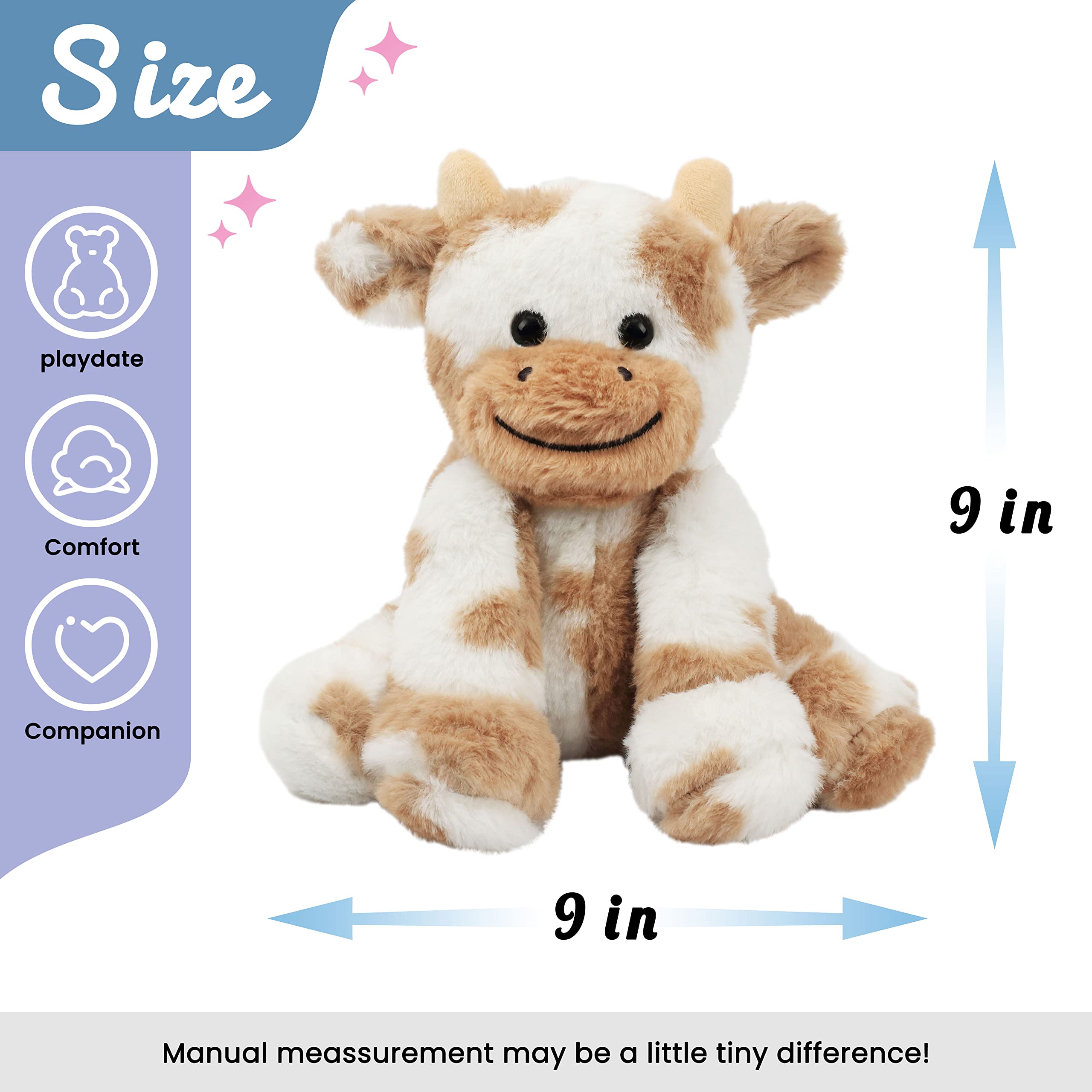 Foto 3 pulgar | Venta Internacional - Adorable Peluche con Forma de Vaca