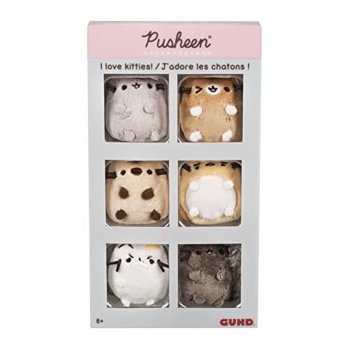 Set de Peluches Pusheen Kitties 6 piezas - Venta Internacional