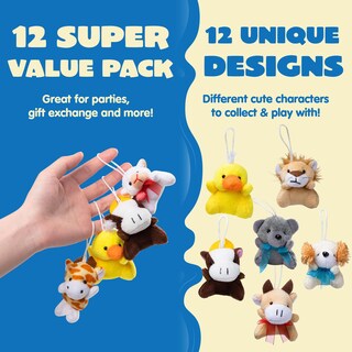 Foto 2 | Surtido De Minijuguetes De Peluche Joyin Para Niños, 36 Unidades - Venta Internacional.