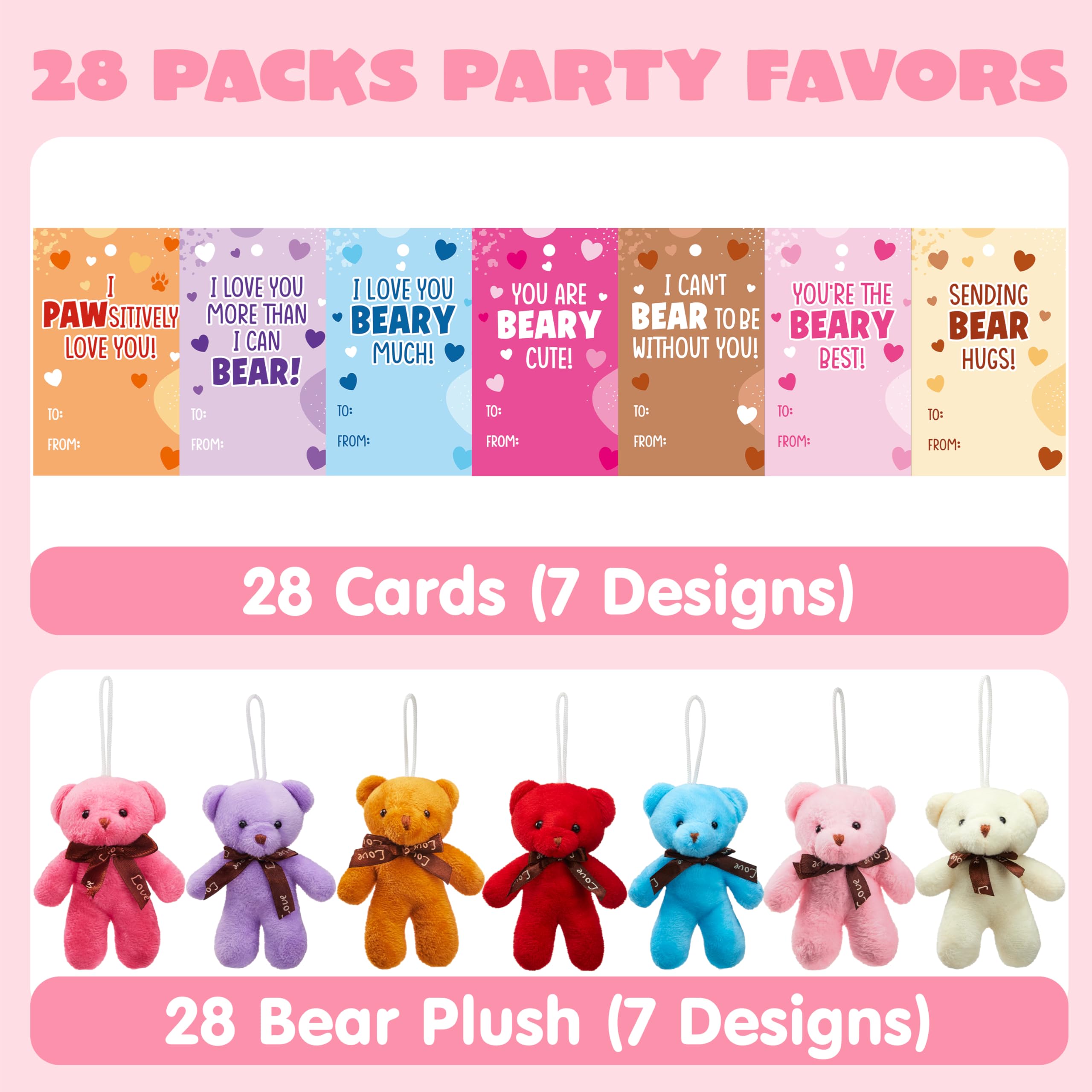 Foto 3 pulgar | Tarjetas De Regalo Con Miniosos De Peluche Como Obsequio De Fiesta Para Niños - Venta Internacional.