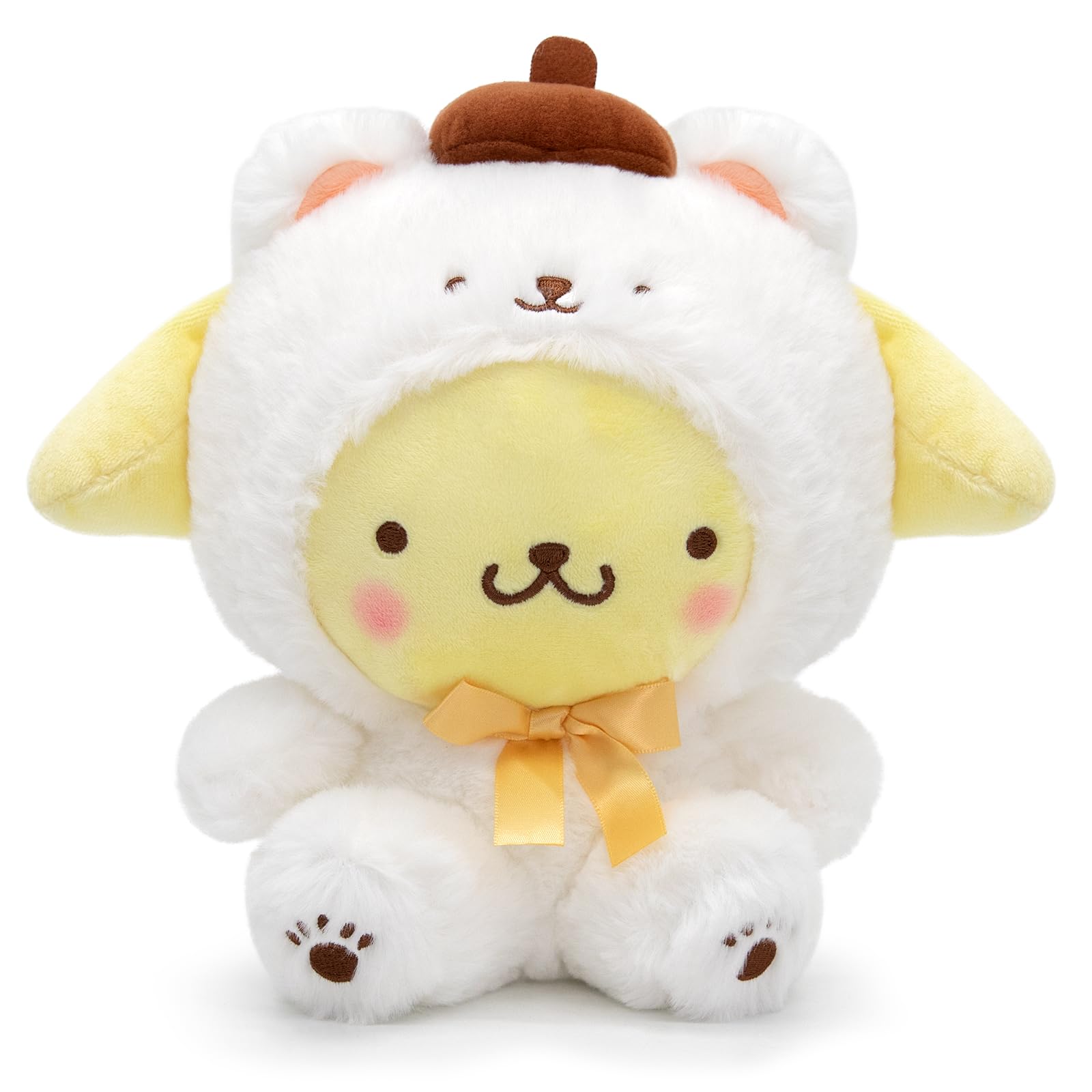 Muñeca De Peluche Maikerry Pompompurin, 20 Cm, Anime, Peluche, Color Amarillo - Venta Internacional.