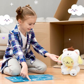 Foto 5 | Muñeca De Peluche Maikerry Pompompurin, 20 Cm, Anime, Peluche, Color Amarillo - Venta Internacional.