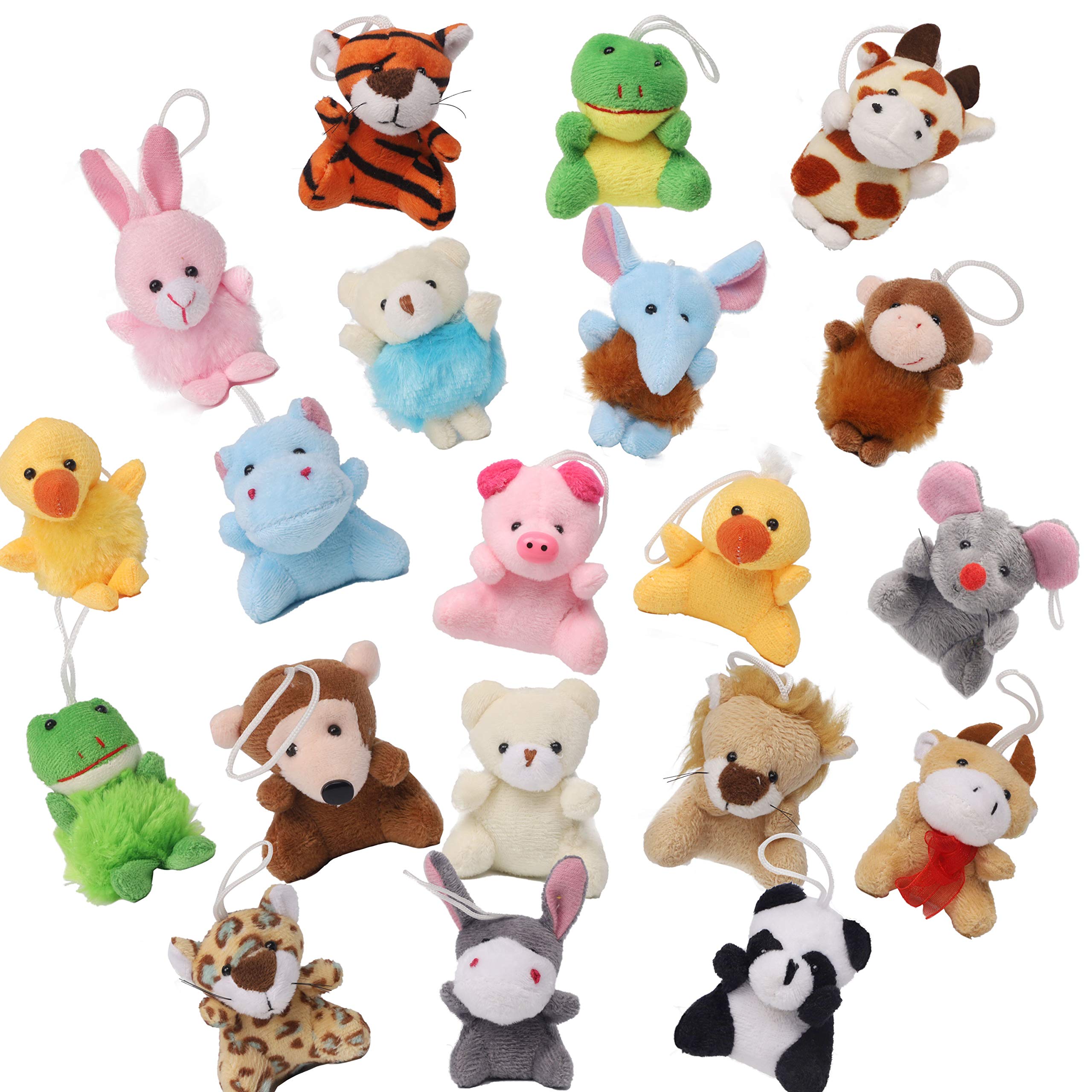 Foto 5 pulgar | Juego De Peluche Con Forma De Minianimal Juegoal, 26 Piezas, Para Niños Mayores De 3 Años - Venta Internacional.