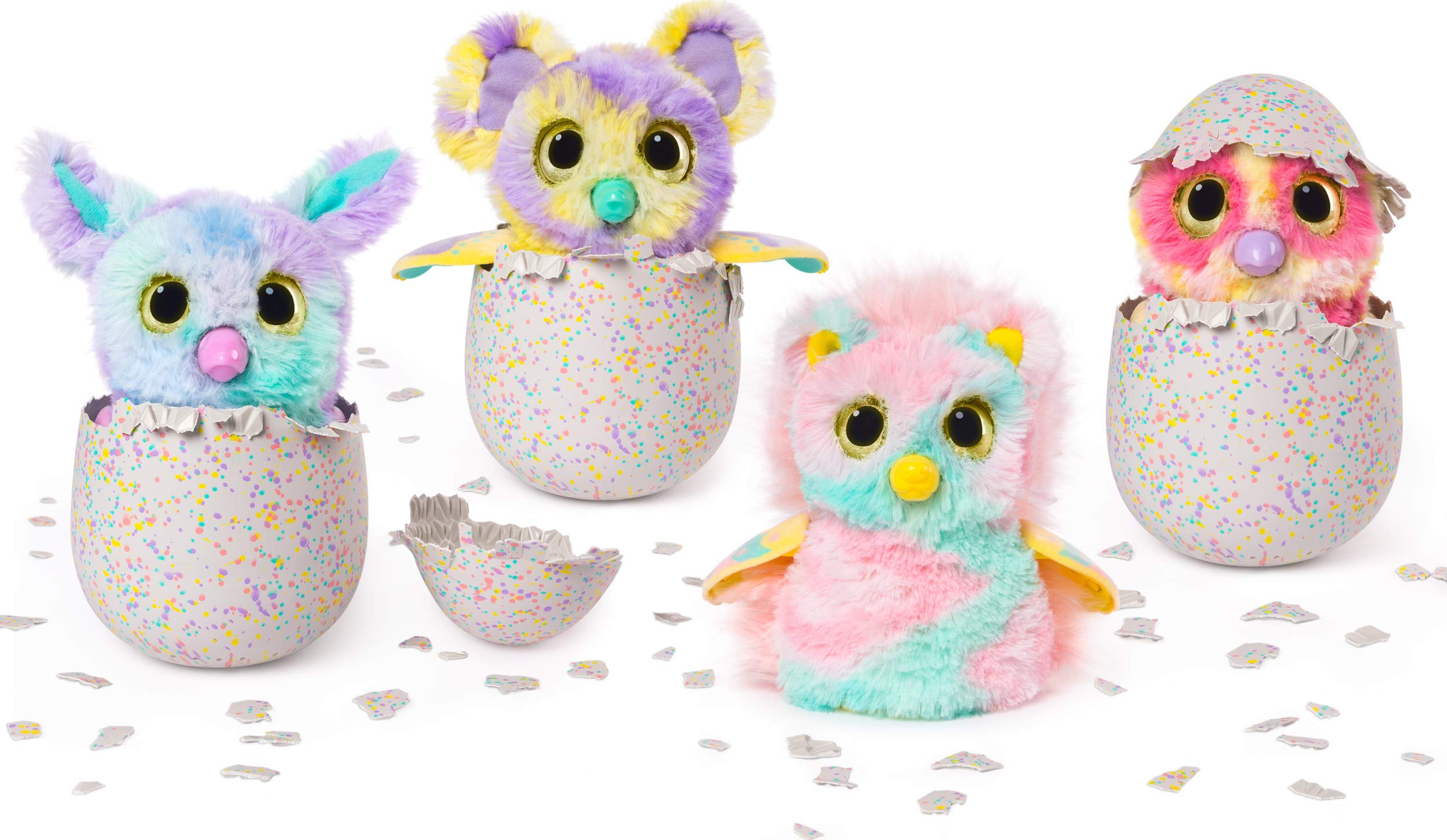 Foto 4 | Personajes Esponjosos De Toy Hatchimals Mystery Cloud Cove - Venta Internacional.