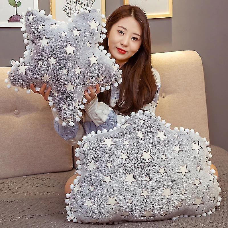 Foto 2 | Peluche De Peluche De La Serie Sky Con Dibujos Animados Con Forma De Nube Y Luna, 40 Cm - Venta Internacional.