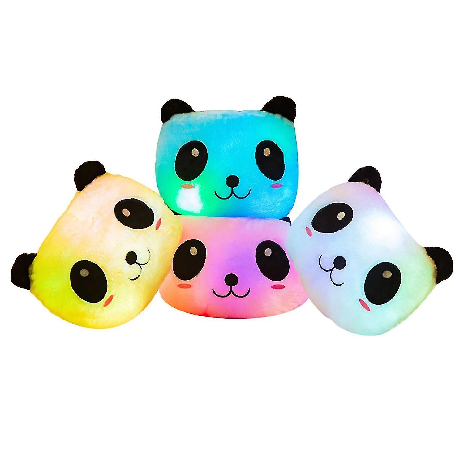 Foto 4 pulgar | Almohada De Peluche Con Forma De Panda Brillante, Muñeca Panda Gigante, Sartén Luminosa - Venta Internacional.