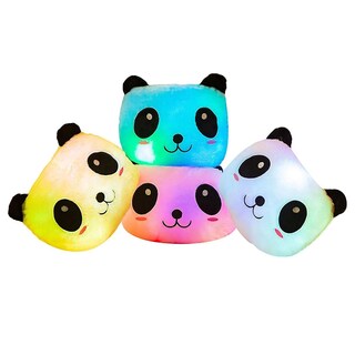 Foto 3 | Almohada De Peluche Con Forma De Panda Brillante, Muñeca Panda Gigante, Sartén Luminosa - Venta Internacional.