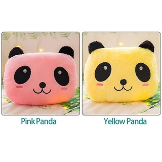 Foto 4 | Almohada De Peluche Con Forma De Panda Brillante, Muñeca Panda Gigante, Sartén Luminosa - Venta Internacional.