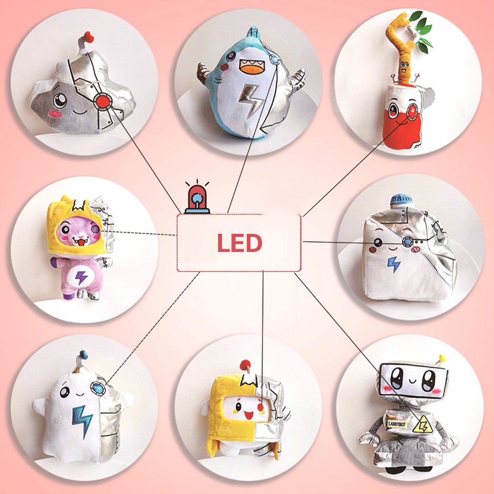 Foto 4 pulgar | Peluche Lankybox Cyborg Tree Barrel Branch Light Stuffed - Venta Internacional.