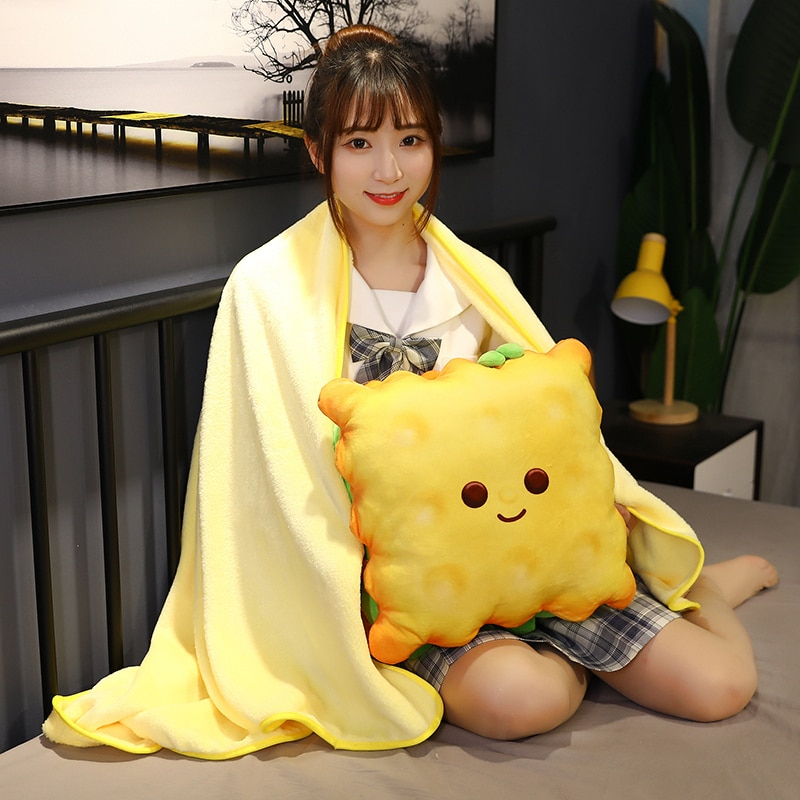 Foto 4 | Cojín Para Dormir Con Forma De Muñeca De Peluche Con Dibujos Animados De Galletas Para Niños - Venta Internacional.
