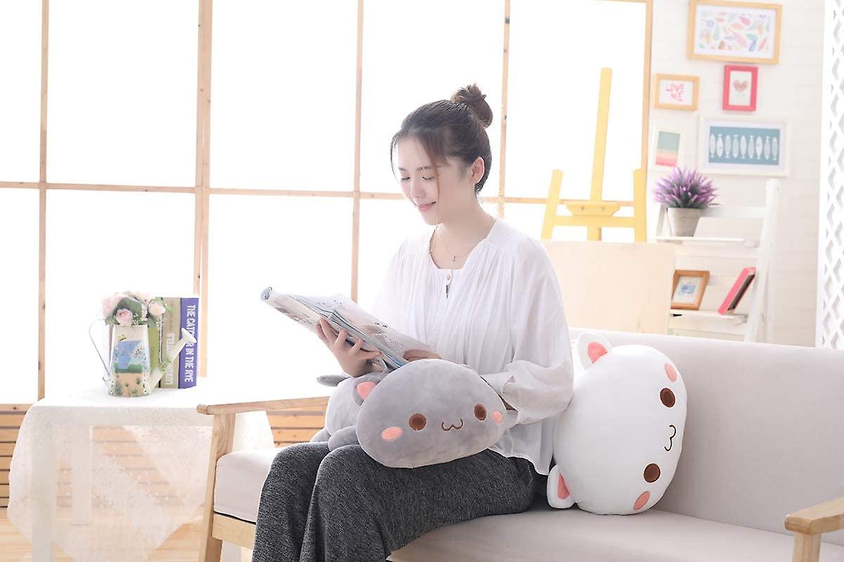 Foto 6 pulgar | Peluche Con Forma De Animal De Peluche, Bonito Gatito, Abrazos Suaves Para Gatos, 30 Cm - Venta Internacional.