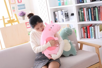 Foto 4 | Peluche Soft Kawaii Pink Pig Animal Para Niños De 2 A 15 Años - Venta Internacional.