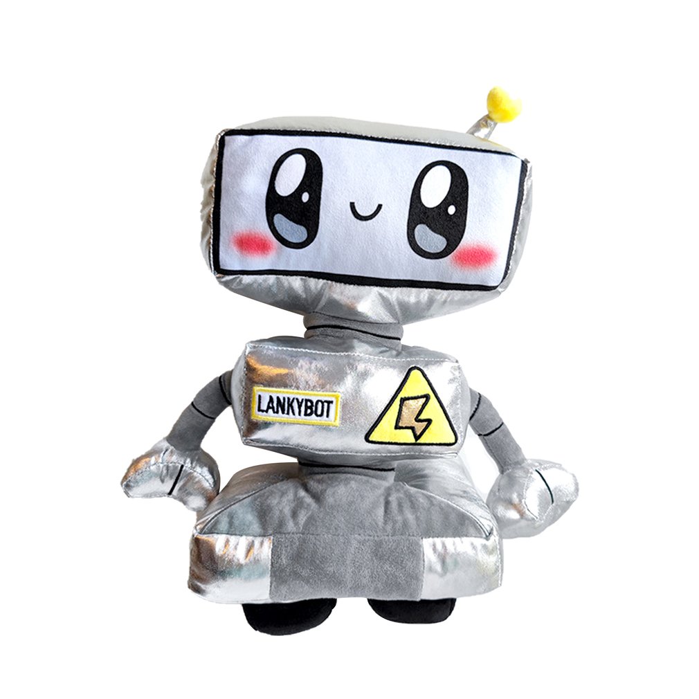Muñeca De Peluche Lankybox Cyborg Plush Tt Light Decorativa - Venta Internacional.