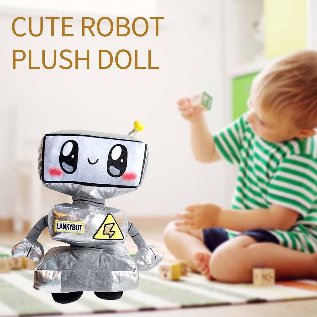 Foto 3 pulgar | Muñeca De Peluche Lankybox Cyborg Plush Tt Light Decorativa - Venta Internacional.