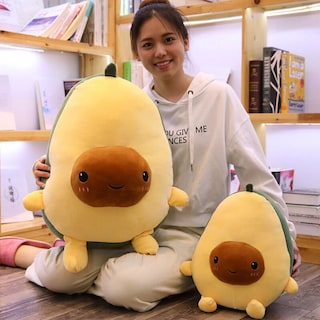 Foto 2 | Cojín Con Forma De Muñeca Con Dibujos Animados, Relleno De Aguacate, 30 Cm/40 Cm - Venta Internacional.