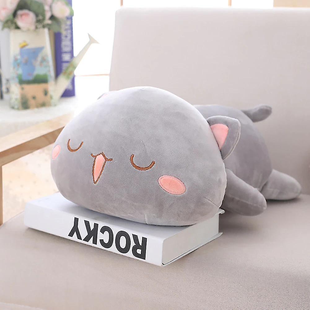 Foto 2 pulgar | Peluche De Peluche Con Forma De Gato Acostado, 50 Cm - Venta Internacional.