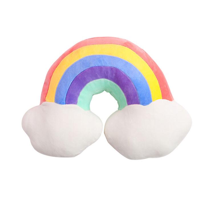 Cojín Suave De Peluche Con Forma De Arcoíris Para - Venta Internacional.