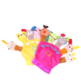Foto 1 | Guante De Peluche Con Forma De Marioneta, Estilo Caricaturizado - Venta Internacional.