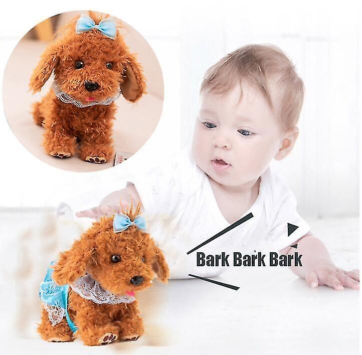 Foto 4 pulgar | Peluche Realista Con Forma De Perro De Peluche Lucky Jinbao, 30 Cm - Venta Internacional.