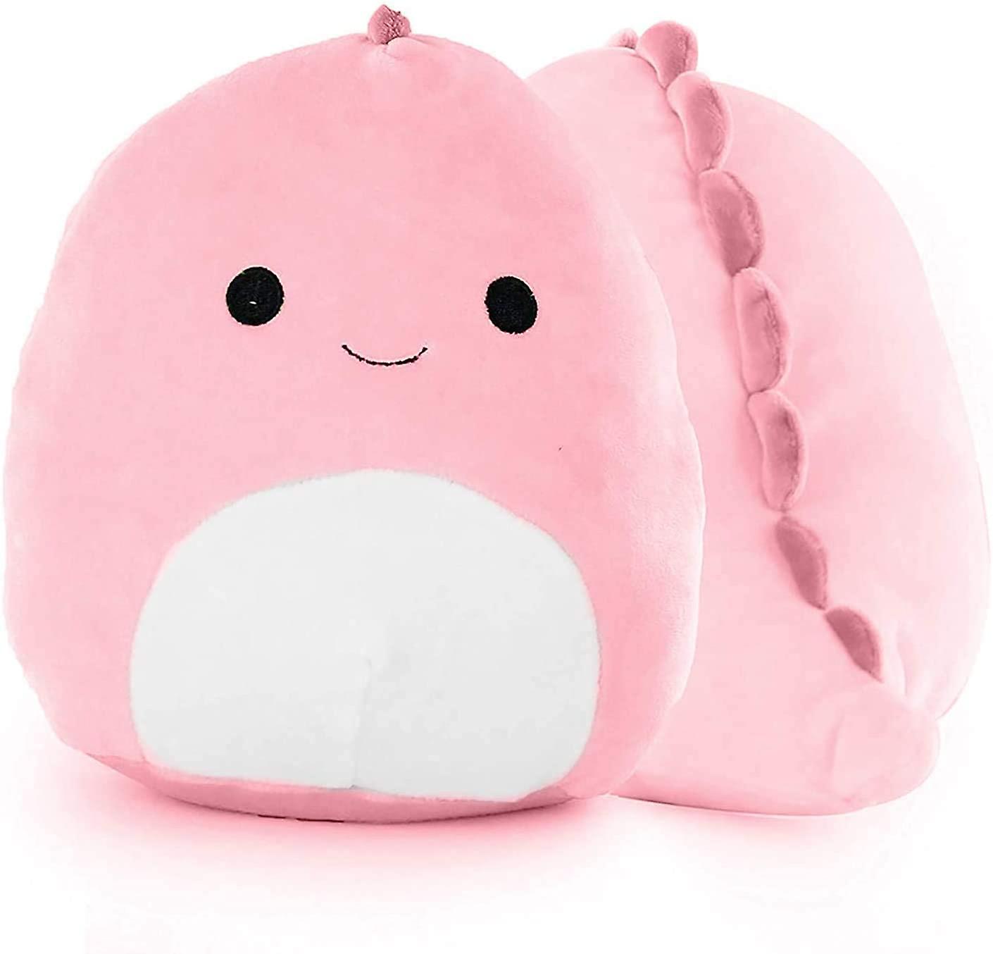 Peluche Con Forma De Animal De Peluche, Bonito Dinosaurio Rosa, 20 Cm - Venta Internacional.