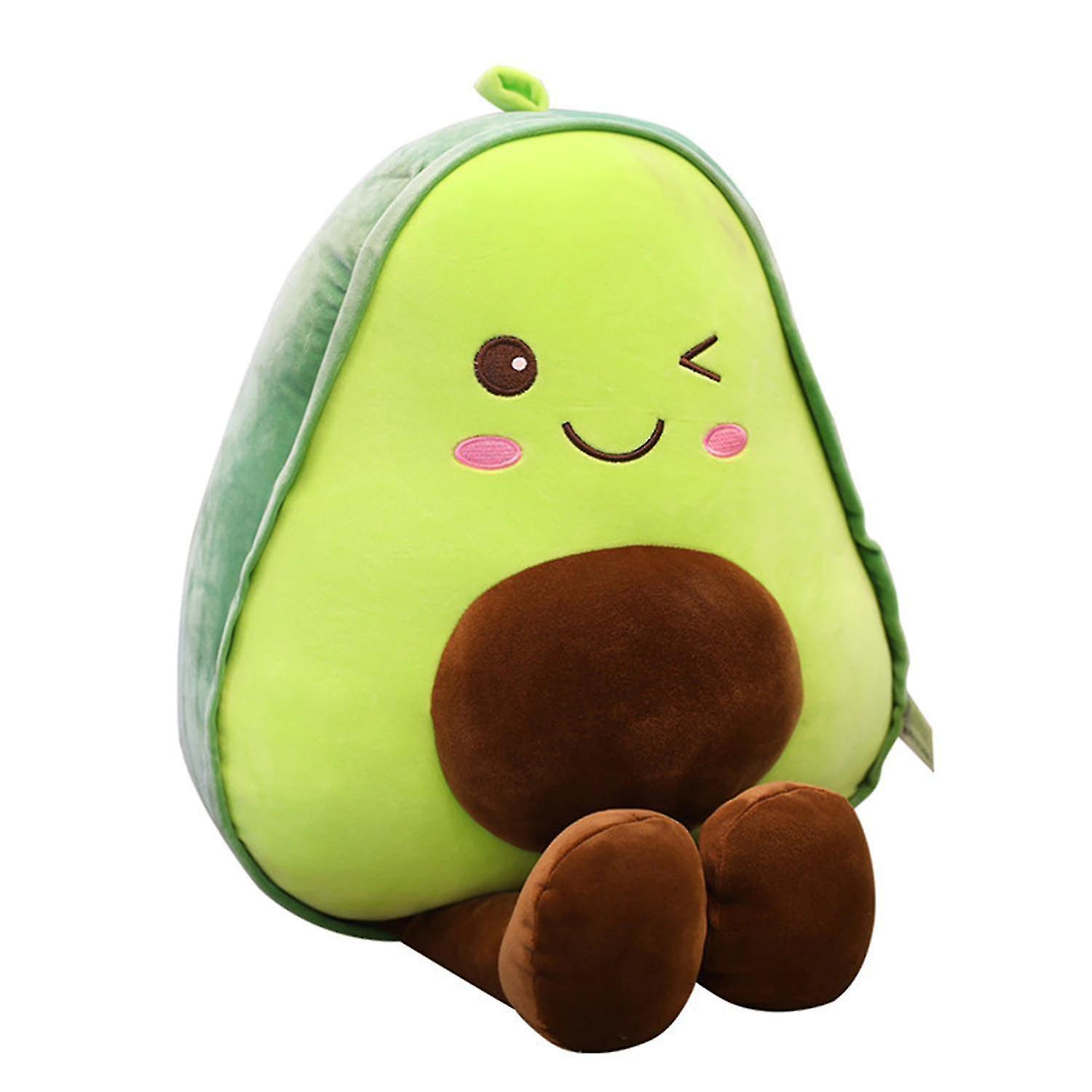 Peluche De Peluche Con Forma De Aguacate Con Dibujos Animados, 45 Cm - Venta Internacional.