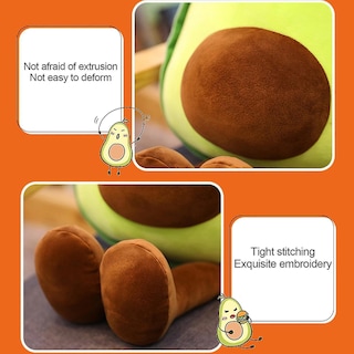 Foto 2 | Peluche De Peluche Con Forma De Aguacate Con Dibujos Animados, 45 Cm - Venta Internacional.