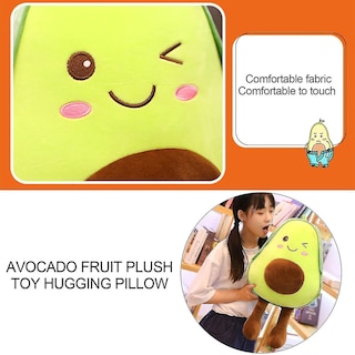 Foto 3 | Peluche De Peluche Con Forma De Aguacate Con Dibujos Animados, 45 Cm - Venta Internacional.