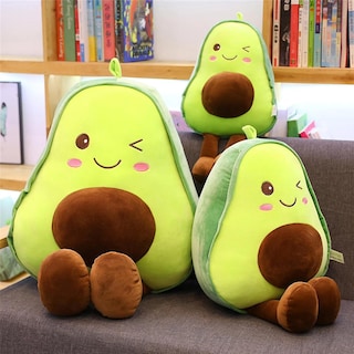 Foto 4 | Peluche De Peluche Con Forma De Aguacate Con Dibujos Animados, 45 Cm - Venta Internacional.