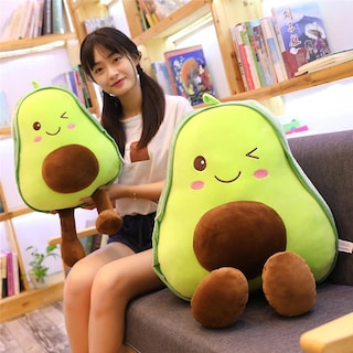 Foto 5 | Peluche De Peluche Con Forma De Aguacate Con Dibujos Animados, 45 Cm - Venta Internacional.