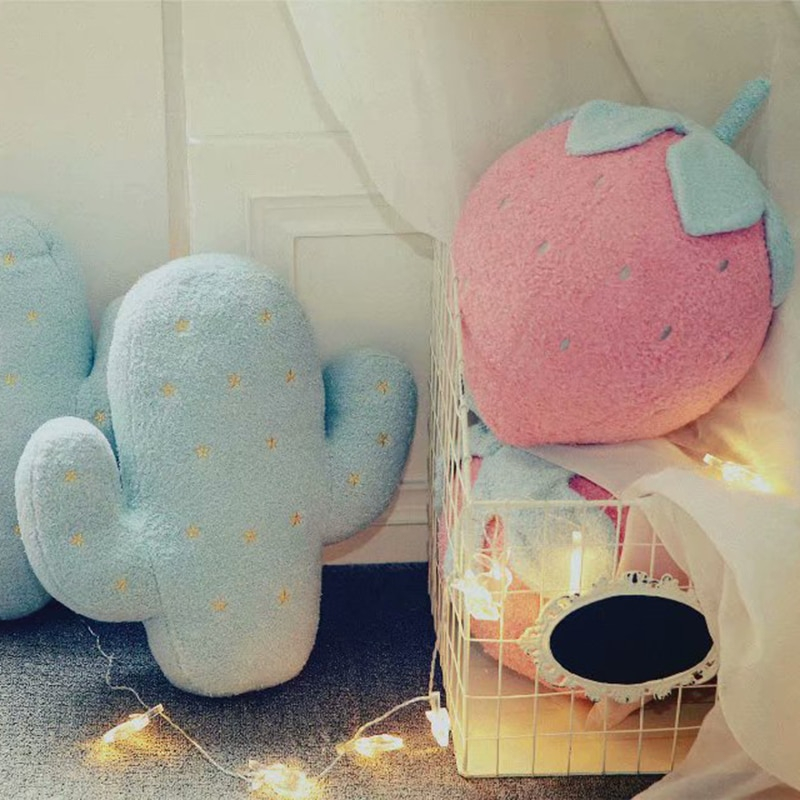 Foto 3 pulgar | Muñeca De Peluche Con Frutas Rellena De Plantas De Cactus, Decoración 3d - Venta Internacional.