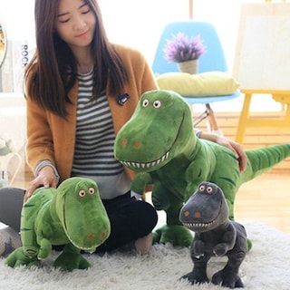 Foto 3 | Juguete De Peluche Ootdty De Simulación, Bonito Dinosaurio Unicornio, 40 Cm - Venta Internacional.