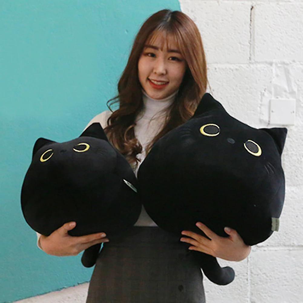 Foto 4 pulgar | Muñeca De Peluche Con Bonito Gato Negro, 40 Cm - Venta Internacional.