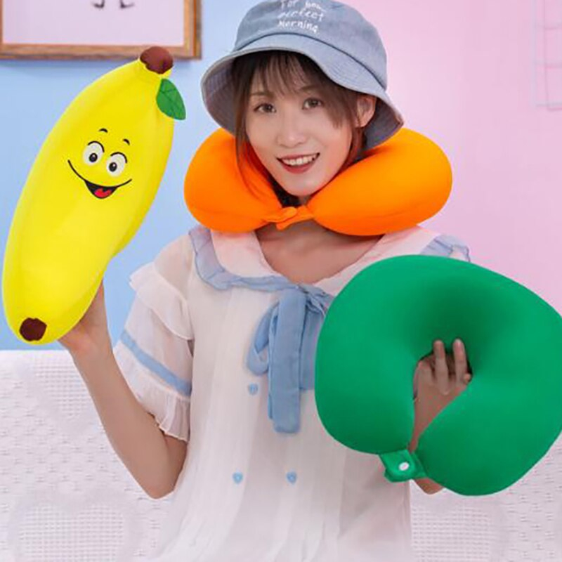Foto 4 pulgar | Cojín De Peluche Con Forma De Plátano Y Fruta Para Niños - Venta Internacional.