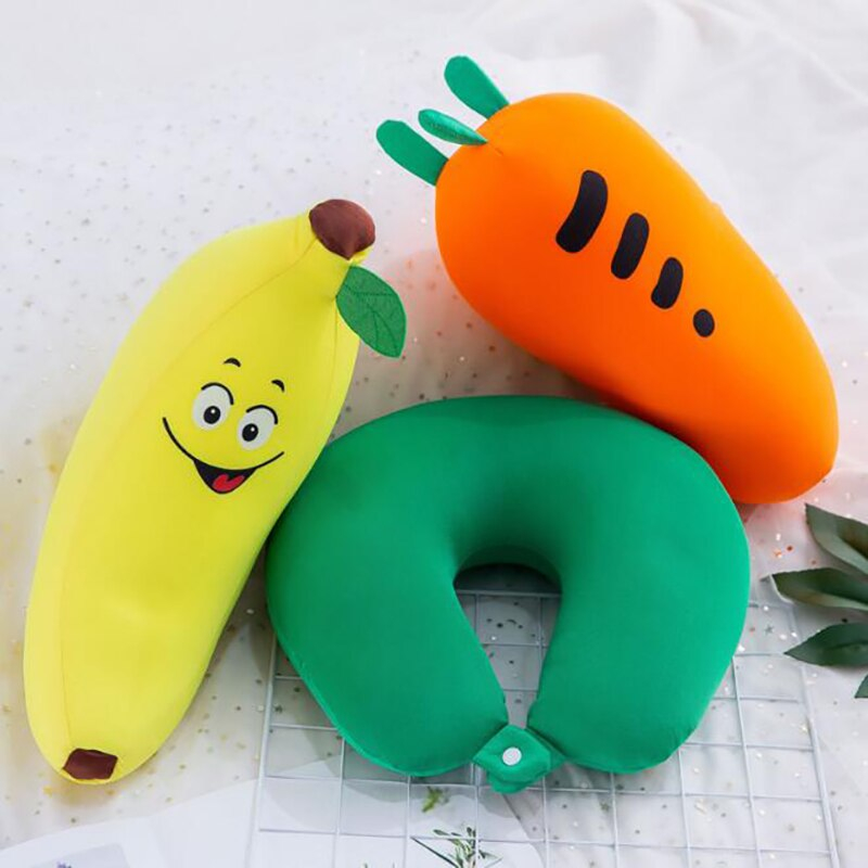 Foto 6 pulgar | Cojín De Peluche Con Forma De Plátano Y Fruta Para Niños - Venta Internacional.