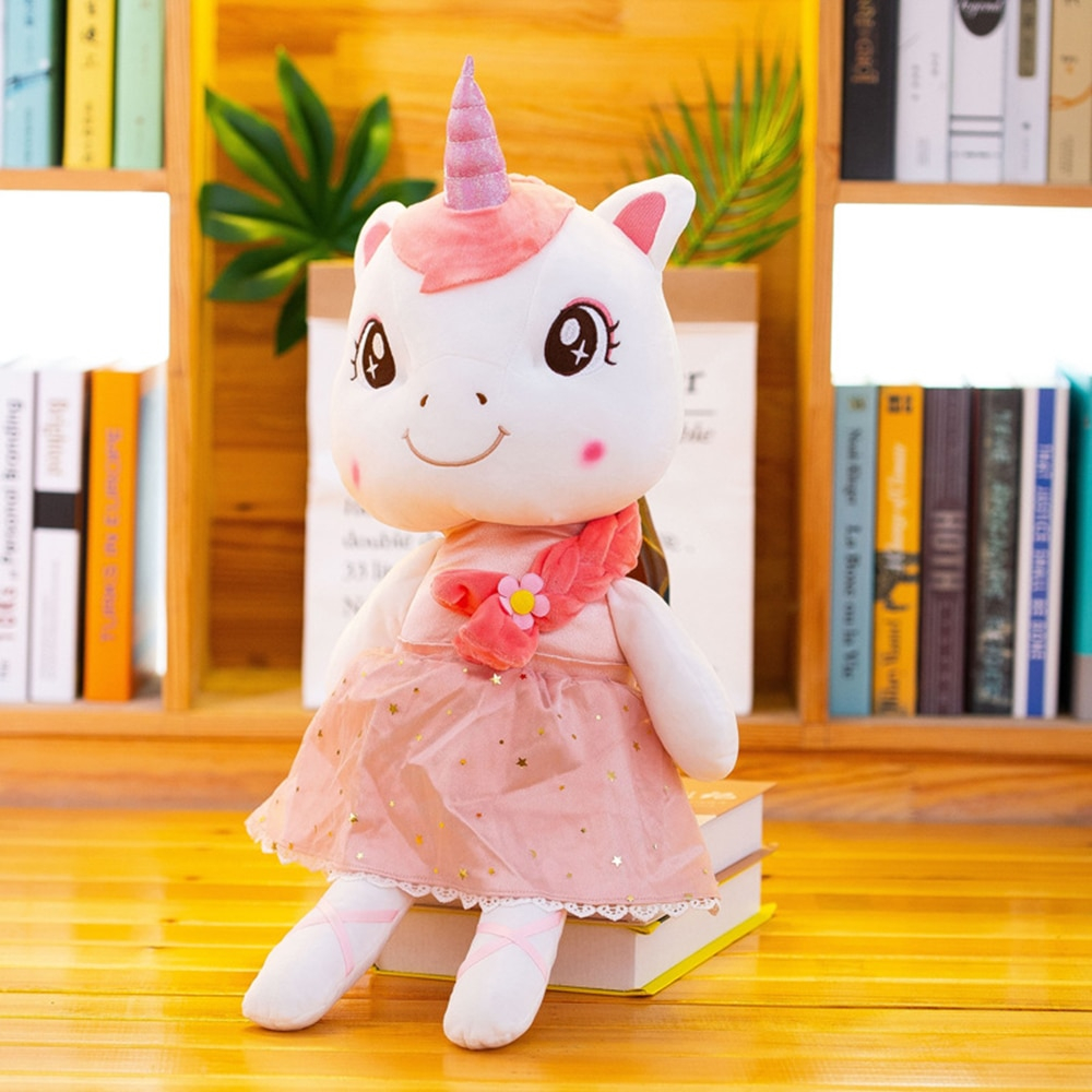 Muñeca De Peluche De Unicornio De 35 Cm Para Niñas - Venta Internacional.