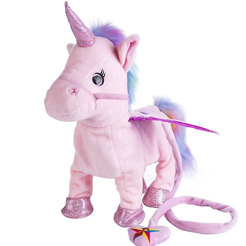 Foto 2 pulgar | Juguete De Peluche Eléctrico Con Forma De Unicornio Para Caminar - Venta Internacional.