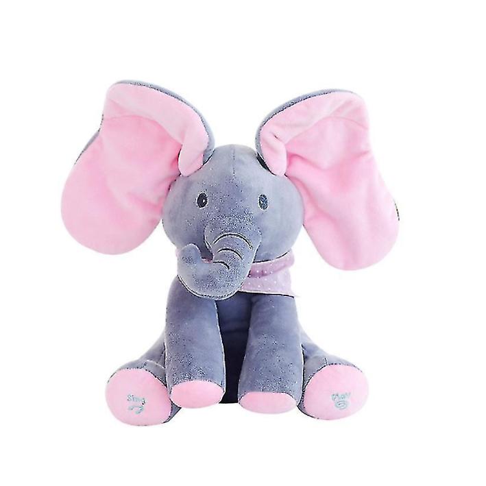 Foto 2 pulgar | Juguete De Peluche Con Forma De Elefante Al Escondite Para Niños - Venta Internacional.