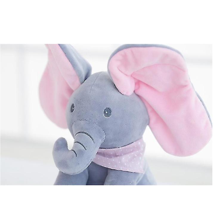 Foto 3 pulgar | Juguete De Peluche Con Forma De Elefante Al Escondite Para Niños - Venta Internacional.