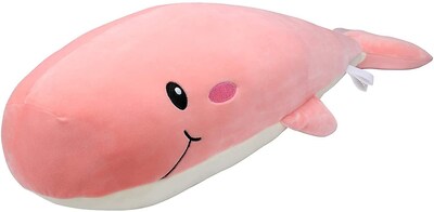 Foto 1 | Almohada De Peluche Con Forma De Tiburón Ballena Azul, 30 Cm - Venta Internacional.